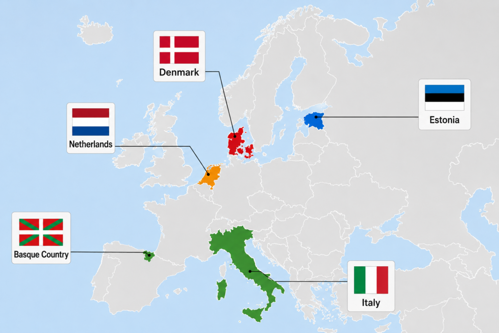 Europe map
